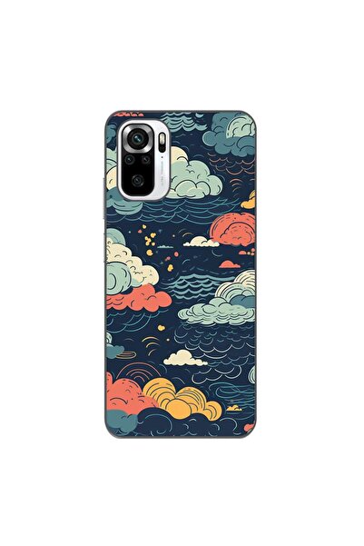 OEM Case compatible with Xiaomi Poco M5s Silicon Gel Tpu Model Mystic Night Sky