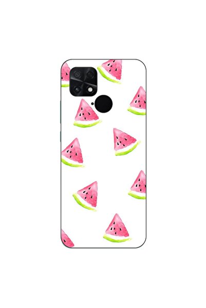 OEM Case compatible with Xiaomi Poco C40 Silicone Gel Tpu Pattern Summer Slices