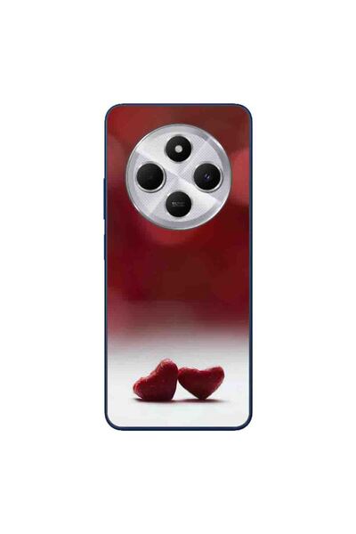 OEM Case compatible with Xiaomi Redmi 14C Silicon Gel Tpu Pattern Little Hearts