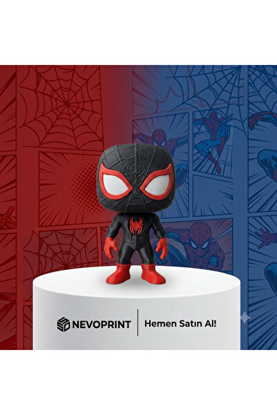 nevoPrint Miles Morales Özel Tasarım Figür
