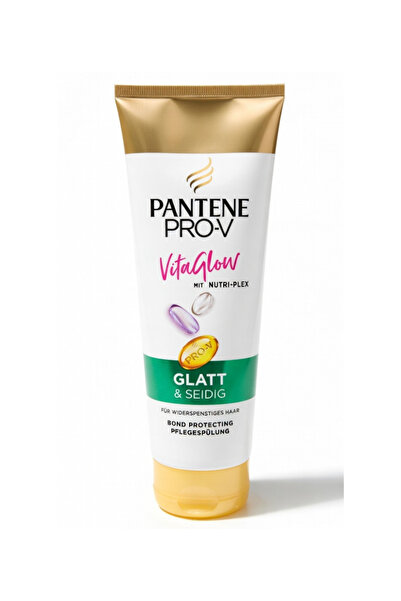Pantene Pro‑V Vita Glow Glatt – Μαλακτικό για Λεία & Μεταξένια Μαλλιά (200ml)
