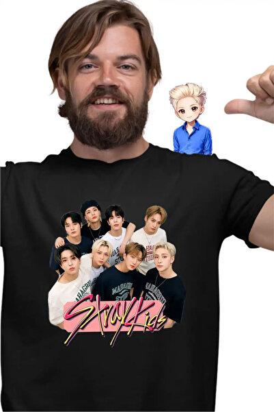 OEM Μπλουζάκι Stray Kids Εμπορεύματα Πάρτι K-pop