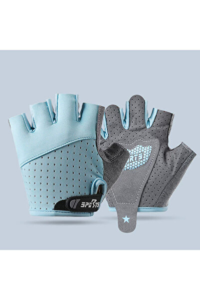 Choice6 M Upgrade Blue Anti-Slip Windproof Kids Cycling Gloves Protective Gea...