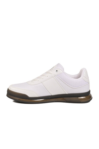 AYK'S Pantofi sport pentru bărbați, albi-negri, ușori și confortabili BST-2088 M
