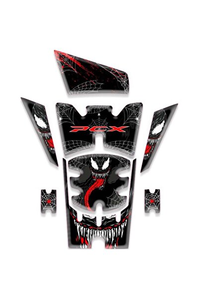 Honda PCX UYUMLU 8 PARÇA VENOM TANK PAD SET (2025-2026)
