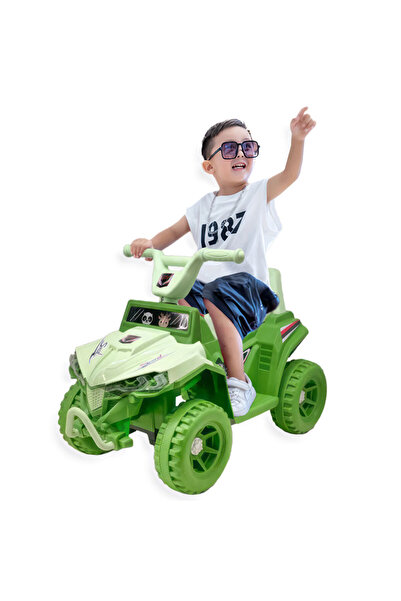 Leno Children's Electric Motorcycle With 6V Battery - Green