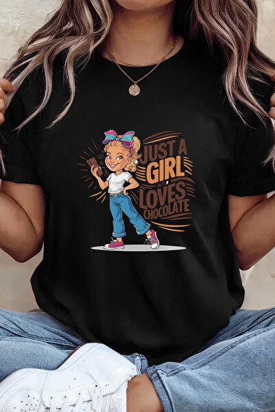 Sarah's Boutique Women's T-shirt – 100% cotton – Loves Chocolate