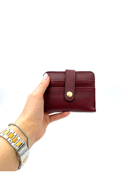 Sanmorris Minimalist Design Snap Fastener Women's Wallet and Card Holder