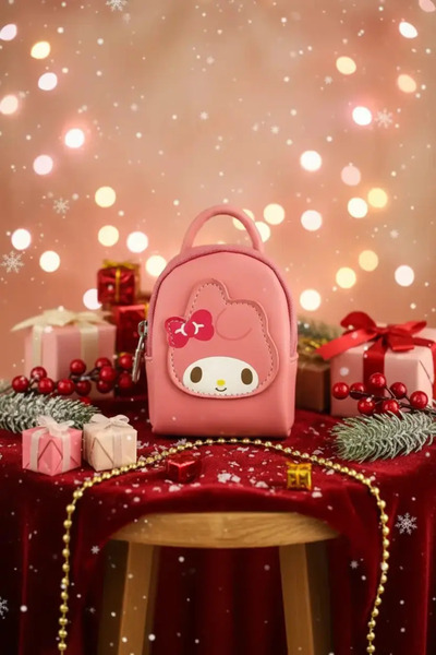 Miniso Sanrio licensed my melody mini coin purse pink 12 cm