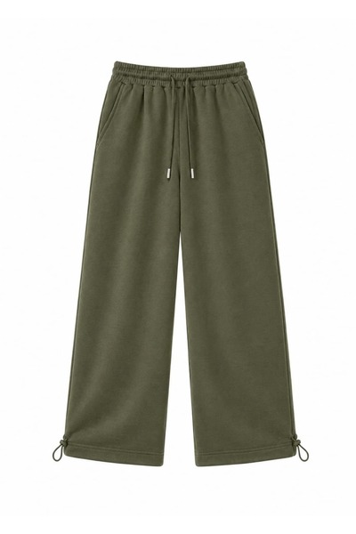 zaee Basic Adjustable Leg Baggy Sweatpants