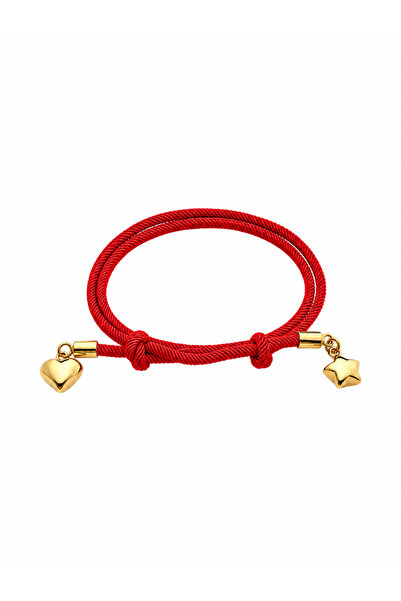Sense of Atelier Love Star String Bracelet-Red