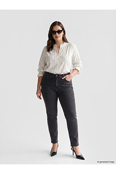 LC Waikiki Rmz Gi̇yi̇m Farkiyla Straight Fit Women's Jean Pants