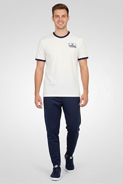 adidas Men Sportswear Fit Short Sleeve Outdoor T-Shirt, White