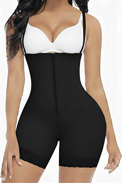 FeelinGirl Body Modelator Complet cu Fermoar, – Control Total Abdomen, Talie ...