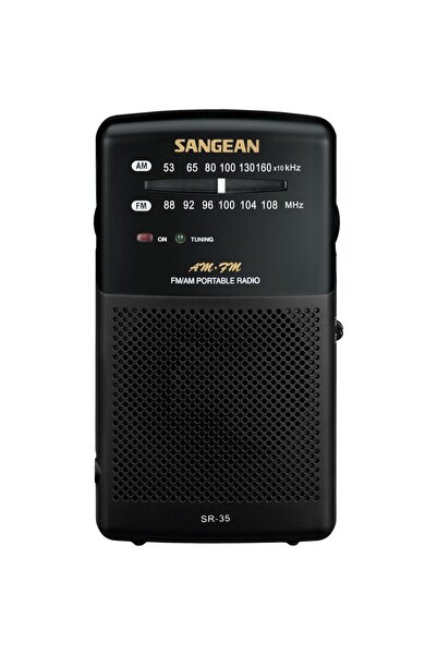Sangean SR-35 Φορητό Ραδιόφωνο, Μαύρο