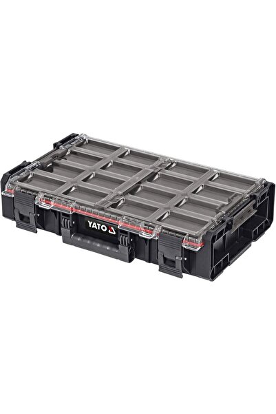 yato YT-09180 Tool Organizer, Plastic, 585x387x131 mm, Black