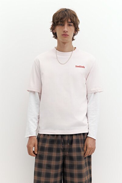Pull & Bear STWD Studio etiketli tişört