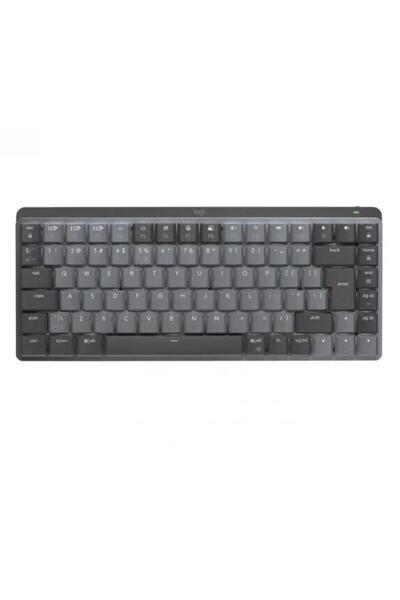 logitech MX Mechanical Mini Wireless Keyboard, USB, 1500 mAh (Gray)