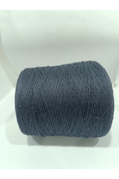 Pİ Yarn Imported 100% Linen Hand Knitting Yarn Black Color 200 Gr