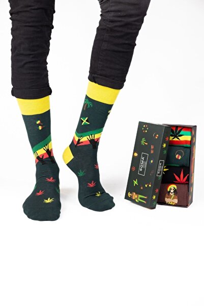 Soma Fashion Κάλτσες "SOMA" CANNABIS 4 Ζευγάρια