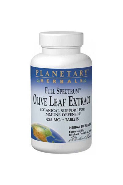 Planetary Herbals Olive Leaf Extract, 825 mg, 60 Tablets