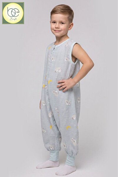 Begisa Muslin Wide Strap Sleeping Bag 0.5 Tog Thin Summer Style