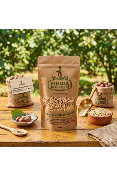FINDIK DEĞİRMENİ KAVRULMUŞ KIYILMIŞ FINDIĞI 250 GR DOYPACK 2025 MAHSÜLÜ