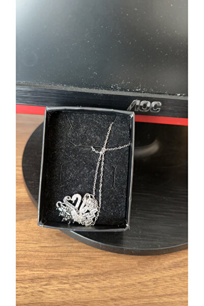 shop İkili çift kugu kolyesi