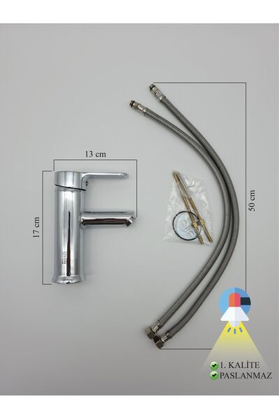 Filia Yapı Fixed Chrome Basin Faucet