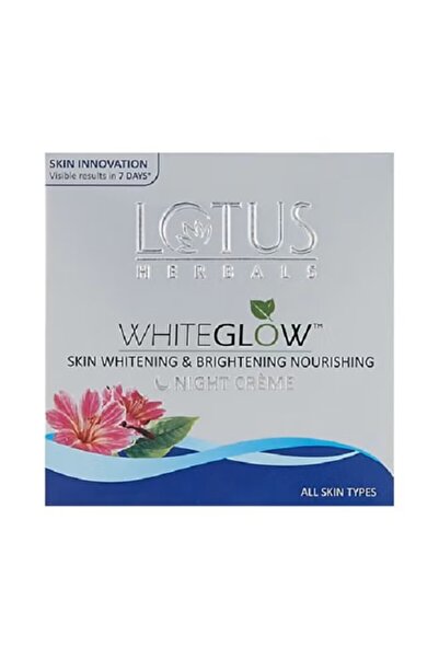 Lotus كريم هيربالز وايت جلو الليلي المغذي لتفتيح وتبييض البشرة 60 جرام