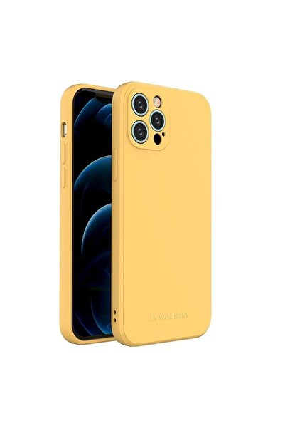 WOZINSKY Husă colorată, pentru iPhone 13 Mini, galbenă