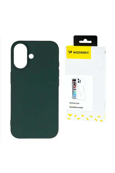 WOZINSKY Husă de silicon flexibilă pentru Samsung Galaxy S25 Ultra - verde