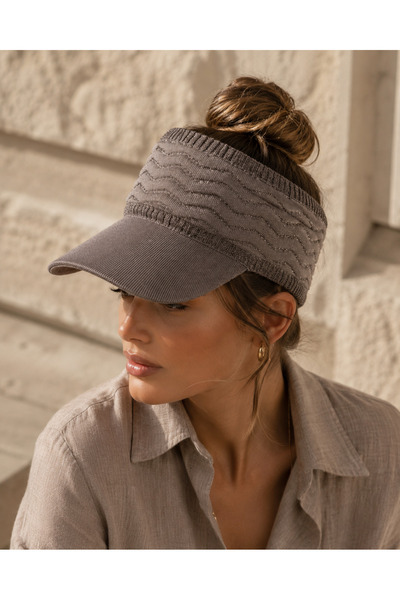 la polario Premium Glitter Visor