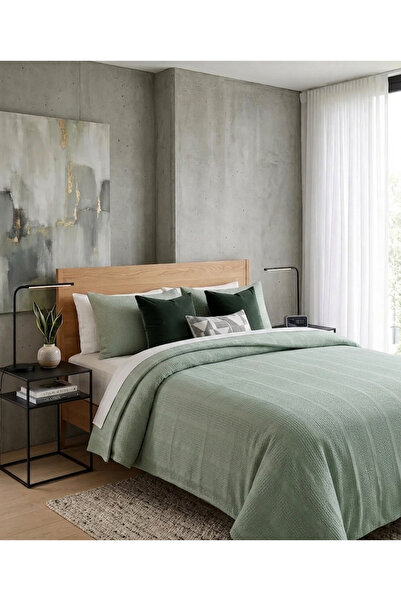 Nilyso Home Vera Çift Kişilik Pike Seti 210x235 cm ve Yastık Kılıflı Lastikli...