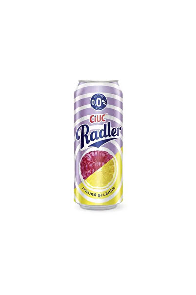 Ciuc Radler Amestec de limonadă și bere Lămâie și Zmeură 0% 0.5 L