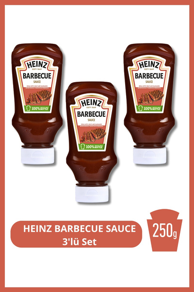 Heinz BARBECUE SAUCE 250g 3'lü Set