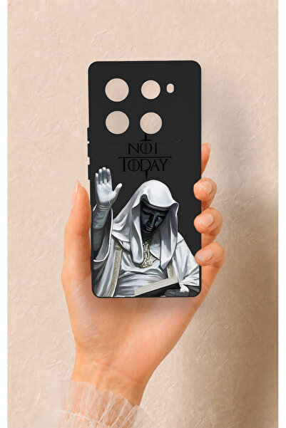 Vip Case İnfinix Note 40 Pro Uyumlu Not Today Desenli Silikon Kılıf