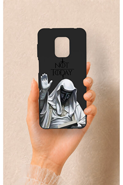 Vip Case Redmi Note 9 Pro 9S Uyumlu Not Today Desenli Silikon Kılıf