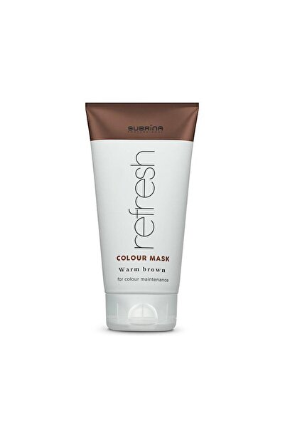 Subrina Professional Αναζωογονητική Μάσκα Βαφής Ζεστού Καφέ, 150ml