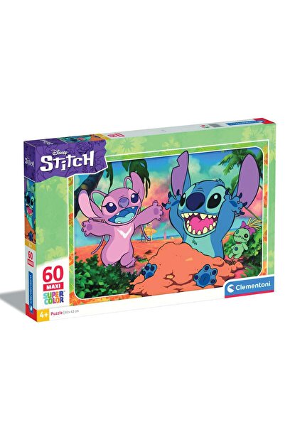 CLEMENTONI Puzzle Clementoni, Maxi, Disney Stitch, 60 piese