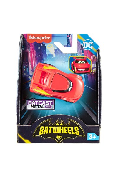 FISHER PRICE Mini vehicul din metal, Fisher Price, Batwheels, Race Batcave, H...