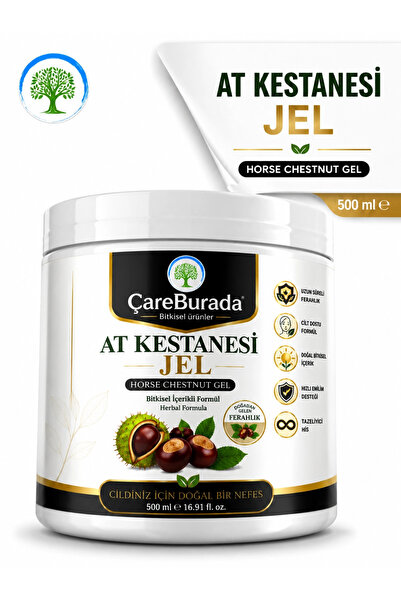 Çare Burada ÇareBurada At Kestanesi Jel 500 ml. | Ferahlık ve Bakım Bir Arada