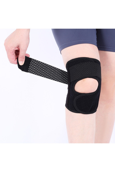 KEMOVE Menisküs Destekli Dizlik Yan Yaylı Diz Koruyucu Çapraz Bantlı Spor Diz...
