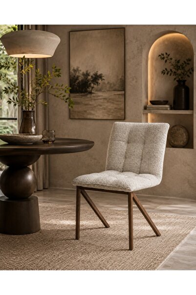 N.zone Modern and Elegant Dining Chair, 48X58Cm, Height 85cm, with a Comforta...