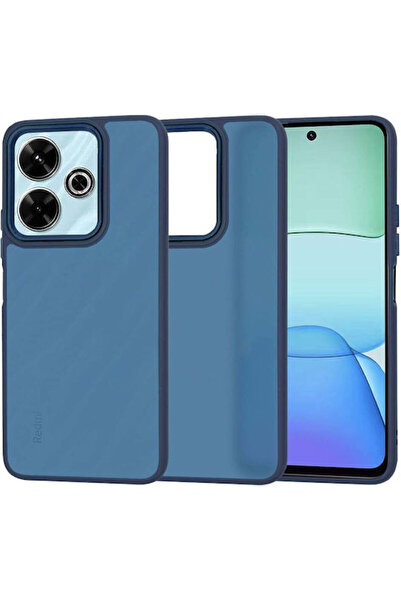 Techsuit Halofrost Πίσω Θήκη Σιλικόνης Μπλε (Redmi 13 / Poco M6 4G)