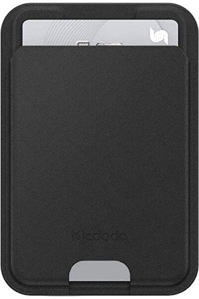 Mcdodo Θήκη καρτών MagSafe Napa σε μαύρο χρώμα