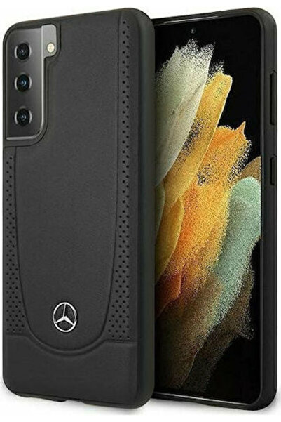 Mercedes Benz Mercedes-Benz Urban Δερμάτινη Μαύρη Θήκη Πλάτης (Galaxy S21) Κω...