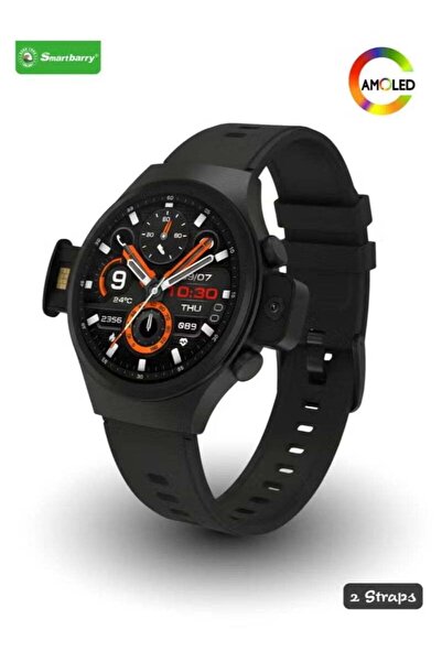 Smartberry Smartbarry SM405 Smartwatch - Super AMOLED Display, Supports 4G SI...
