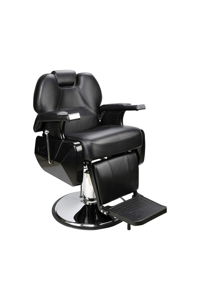 Vintage Professional Heavy Duty Hydraulic Barber Chair - 360° Swivel Reclinin...