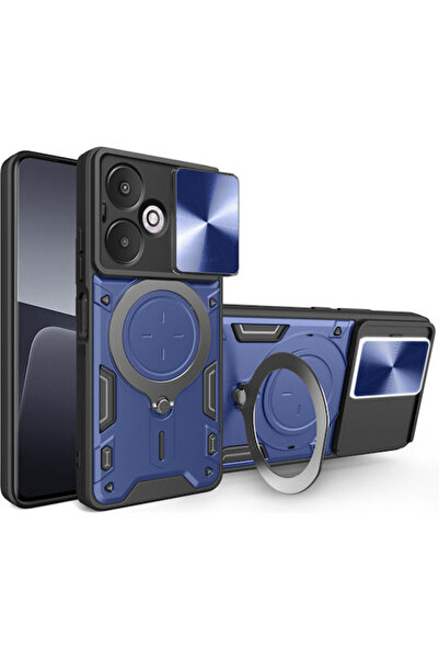 Techsuit Πίσω Κάλυμμα Σιλικόνης Μπλε (Xiaomi Redmi 13C, Poco M6)